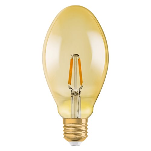 LED Pære Vintage Oval 4,5W E27 Guld Ledvance