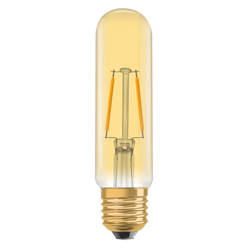LED Pære Vintage Tubular 2,5W E27 Guld Ledvance